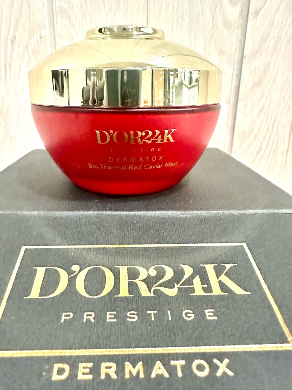 D'OR24K Prestige Bio Thermal Red Caviar Mask